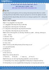 Đề thi giữa học kì 2 KHTN 8 Kết nối tri thức - Đề số 7